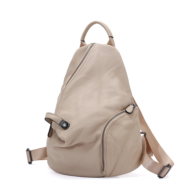 Fashion Backpack Women - Zency mochila feminina de couro genuíno