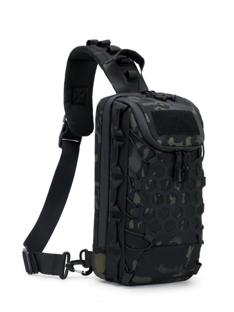 Sling Backpack Shoulder - Bolsa Tática de Peito Homefish Nova
