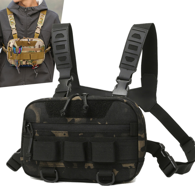 Rucksack Military Style - Mochila tática para equipamento de peito,