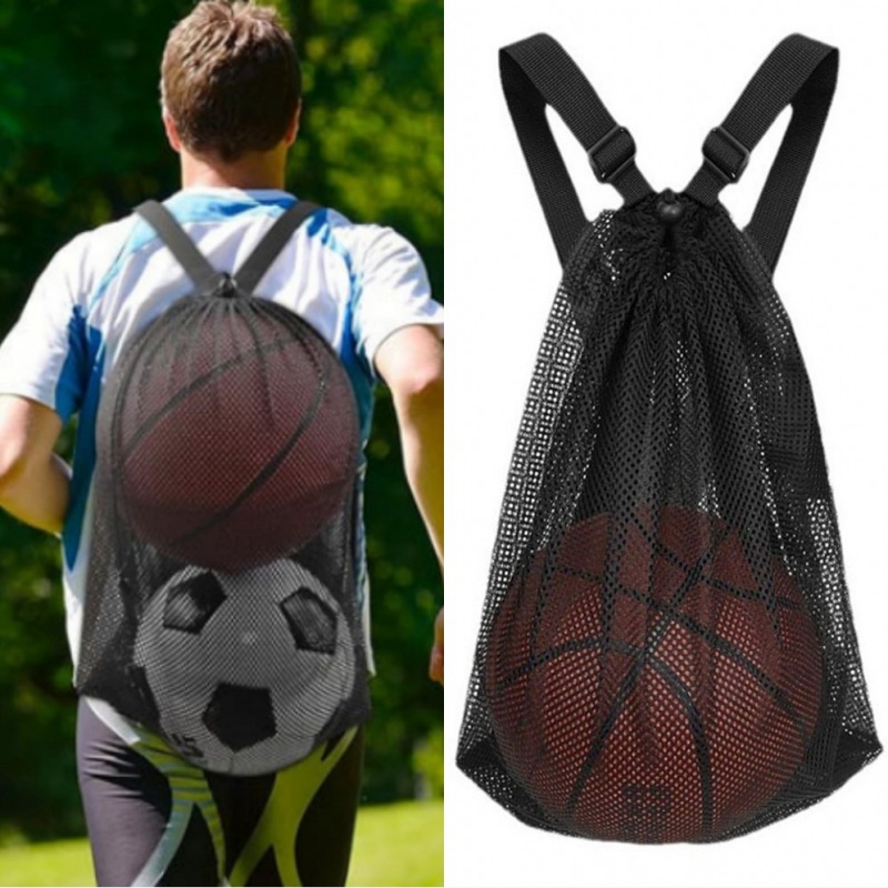 Mochila de malha com cordão po - Drawstring Gym Bag avaliação e preço