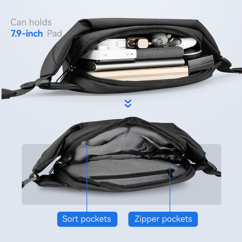 Bolsa Sling Impermeável Mascul - Travel Backpack Anti Theft avaliação e preço