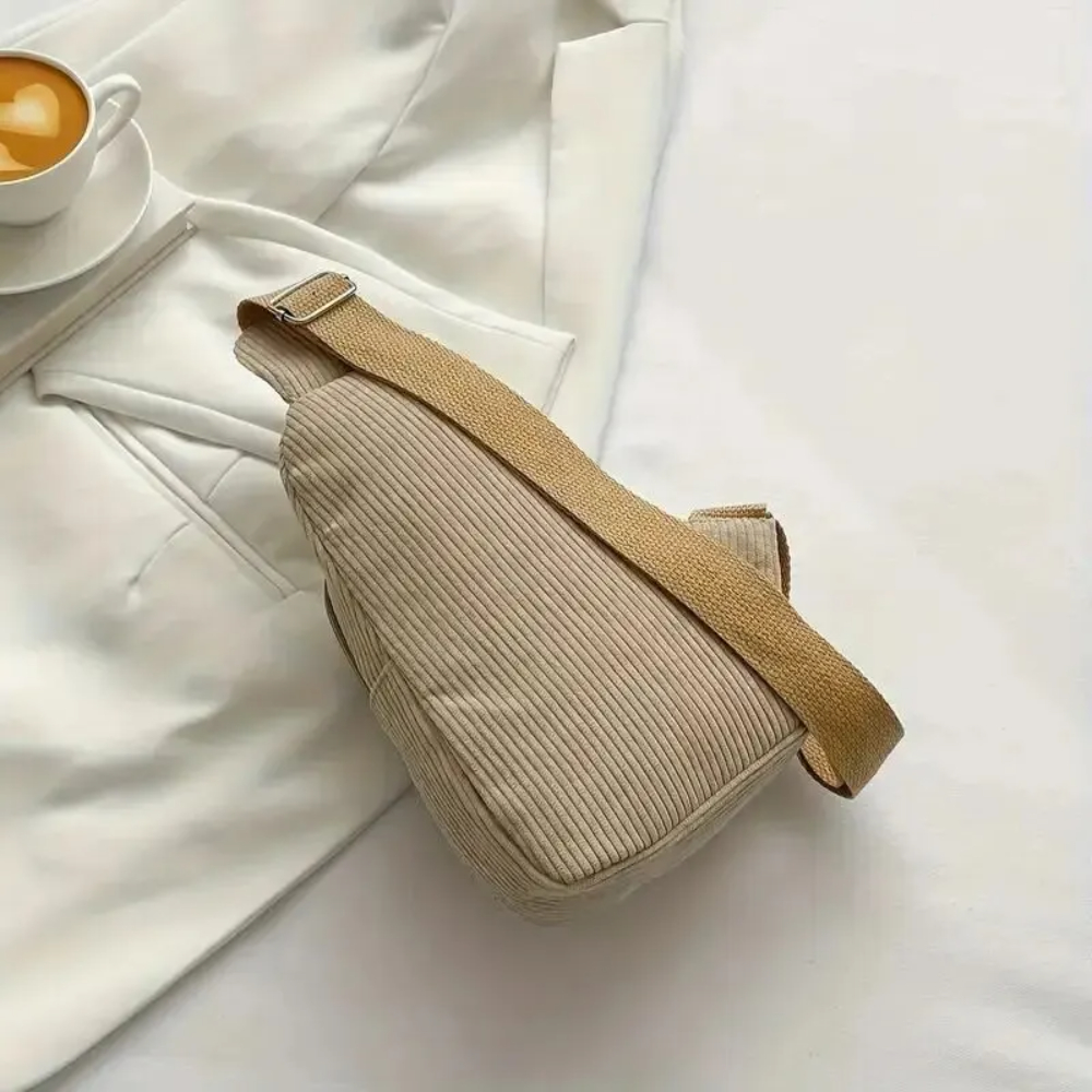 Bolsa crossbody de veludo vint - Sling Backpack Shoulder avaliação e preço