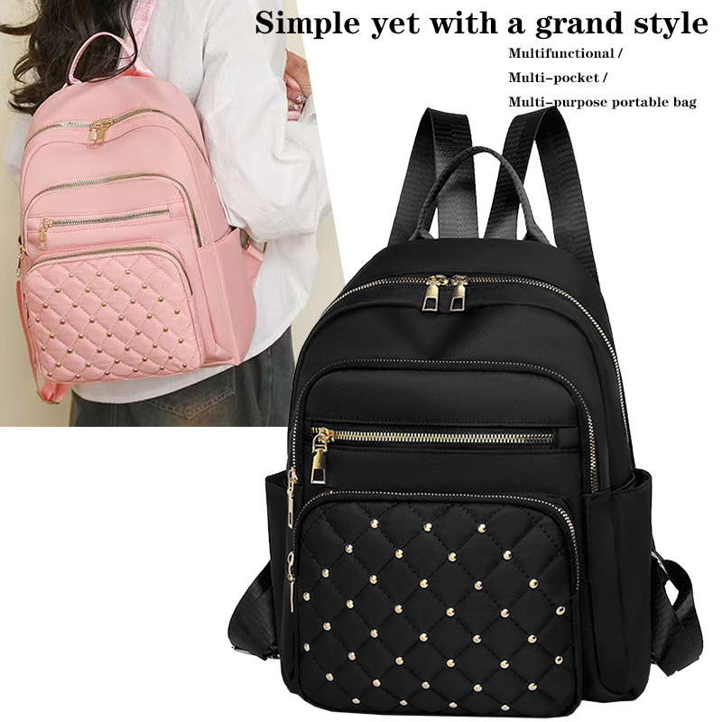 Mochila Feminina de Tecido Mac - Canvas Backpack Casual avaliação e preço