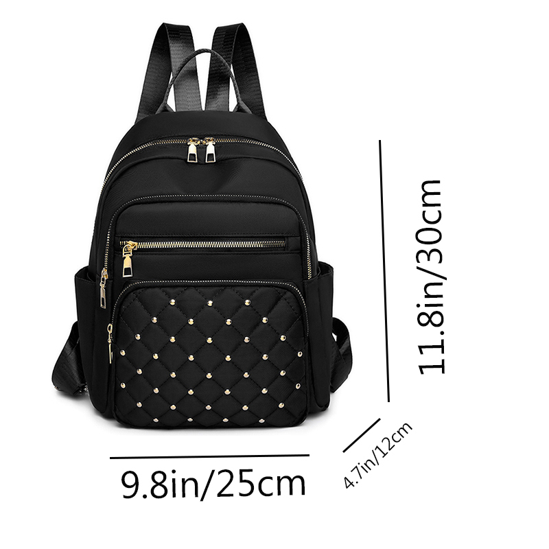 Mochila Feminina de Tecido Mac - Canvas Backpack Casual avaliação e preço
