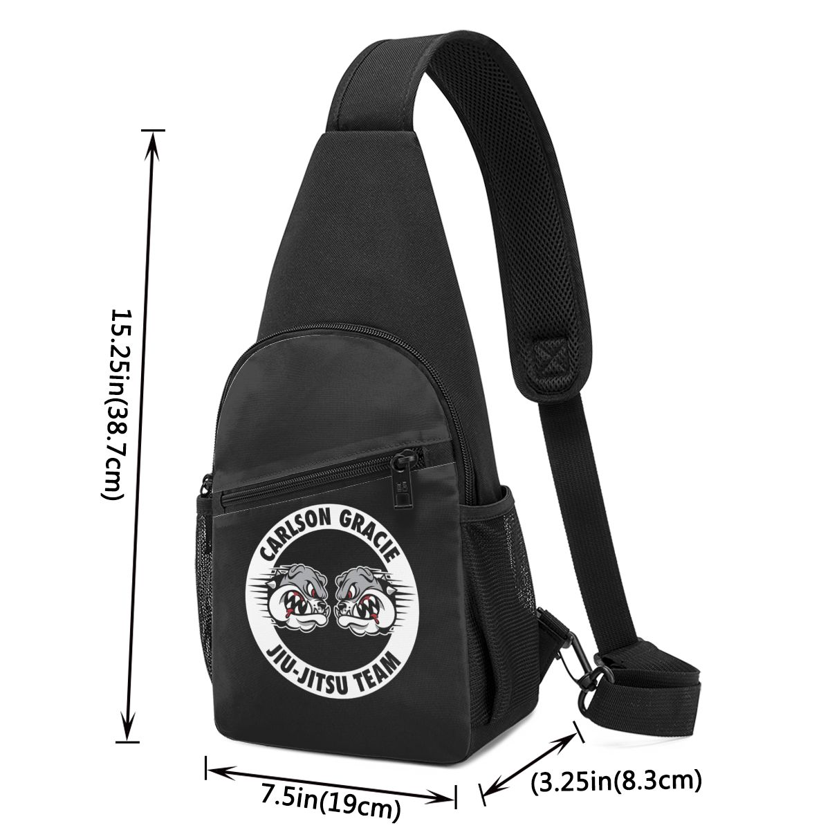 Bolsa de peito Carlson Gracie  - Sling Backpack Shoulder avaliação e preço