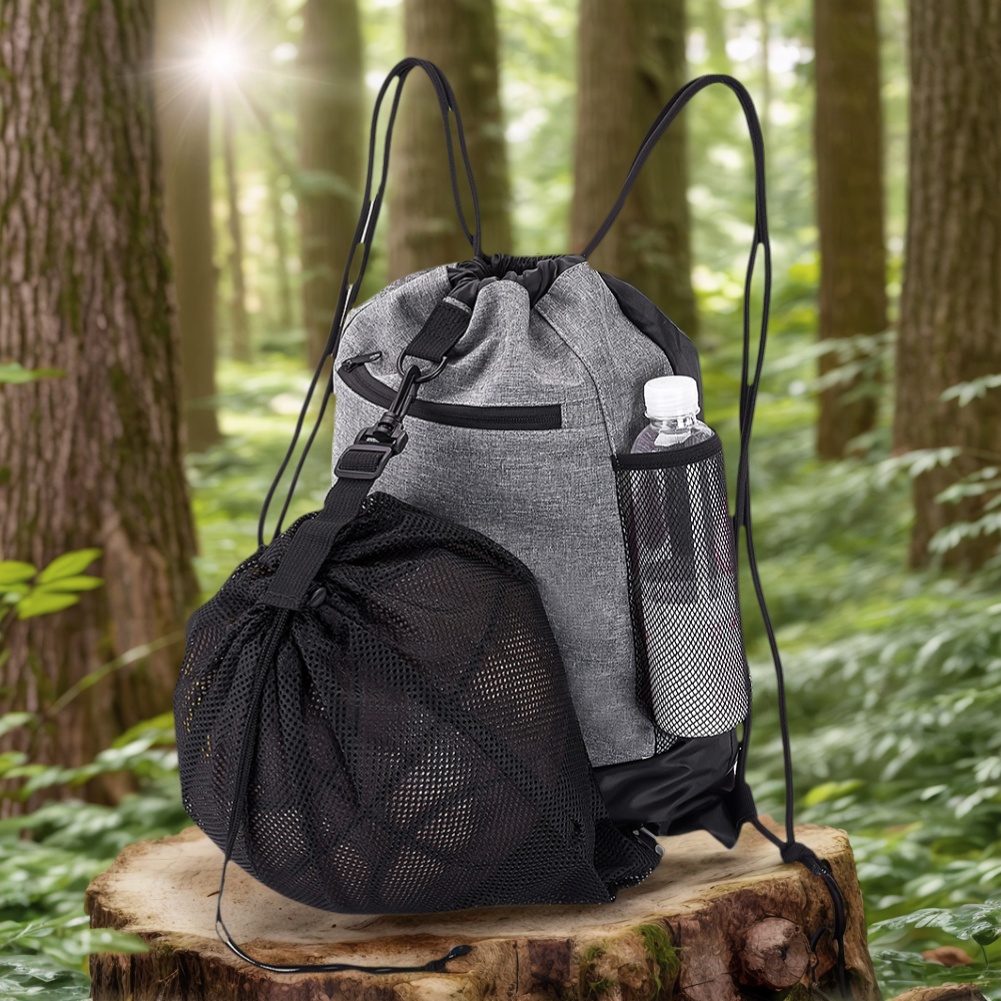 Mochila de Basquete com Cordão - Drawstring Gym Bag avaliação e preço