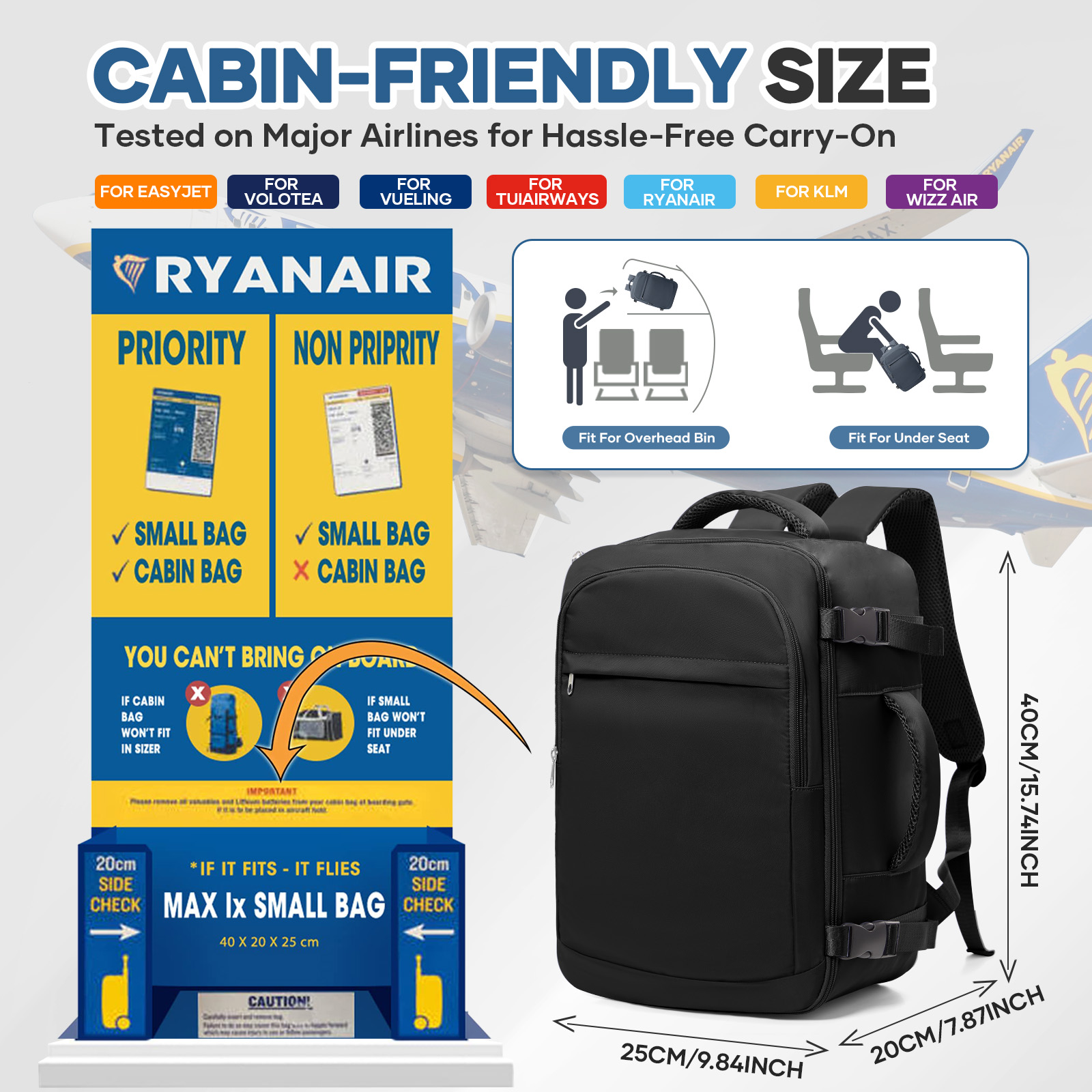 Mochila de viagem para mulhere - Canvas Backpack Casual avaliação e preço