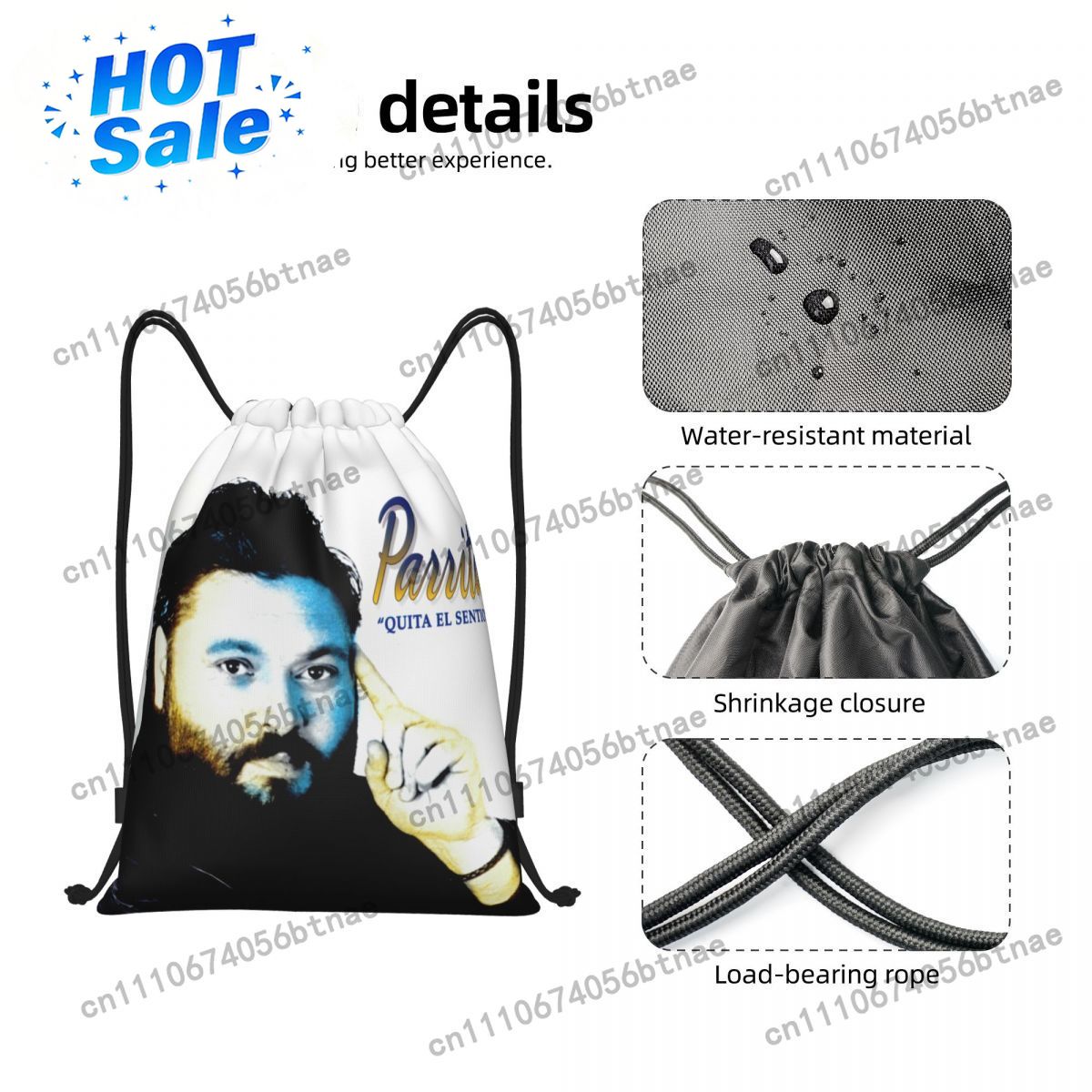 Bolsas personalizadas com cord - Drawstring Gym Bag avaliação e preço