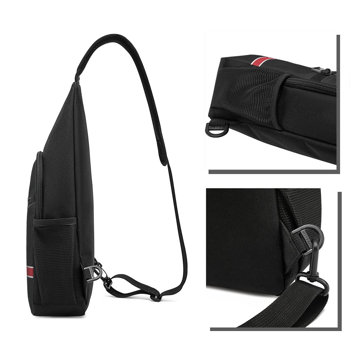 Bolsa de Peito N7 para Homens, - Sling Backpack Shoulder avaliação e preço