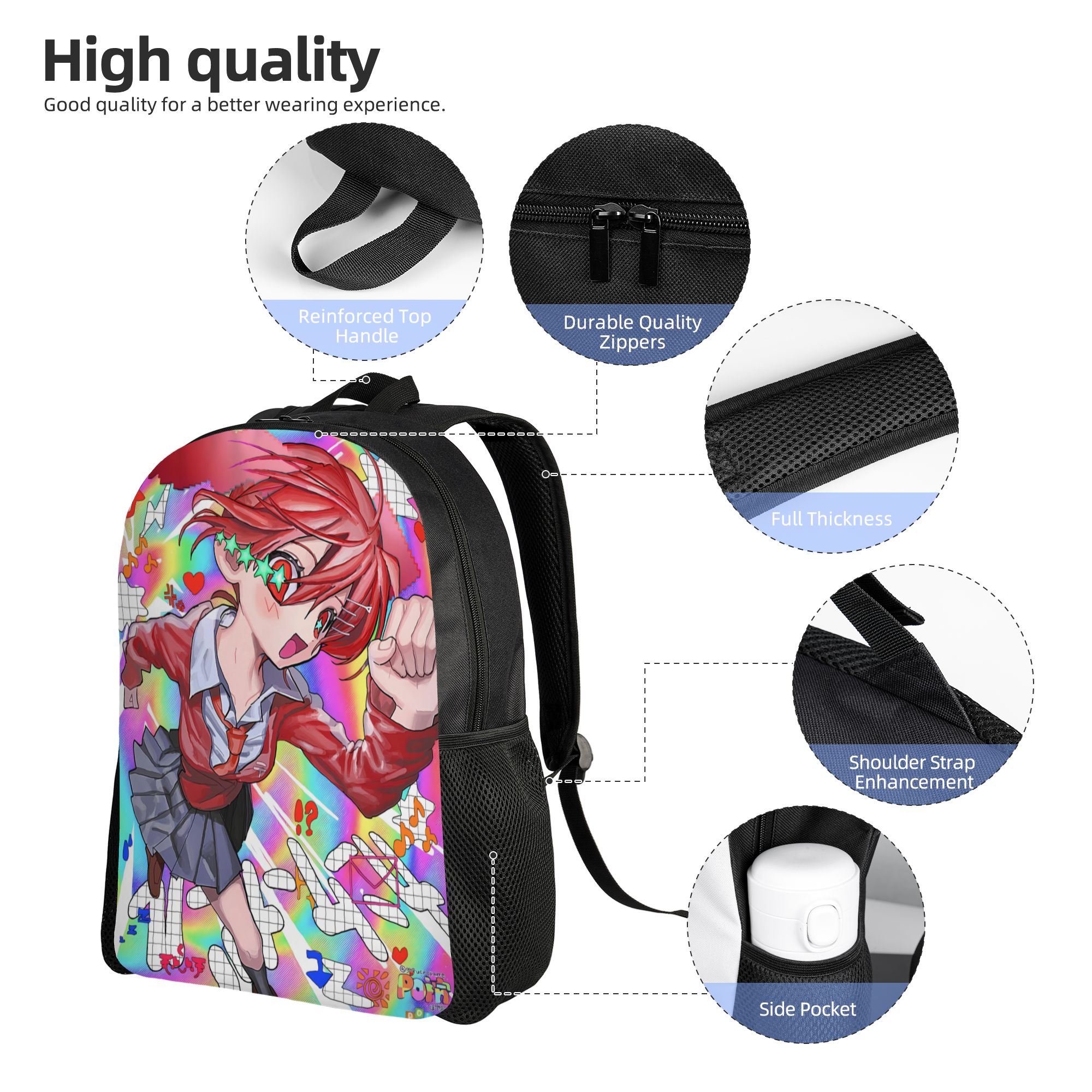 Mochila Kasane Teto Vocaloid G - School Backpack Teen avaliação e preço